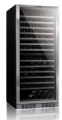 VinTEC-V155雙溫不銹鋼框玻璃門酒櫃(155瓶)